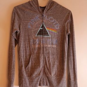 Pink Floyd zip up hoodie
